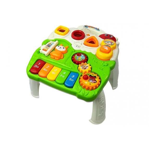 Készségfejlesztő asztal Inlea4Fun PIANO LEARNING TABLE