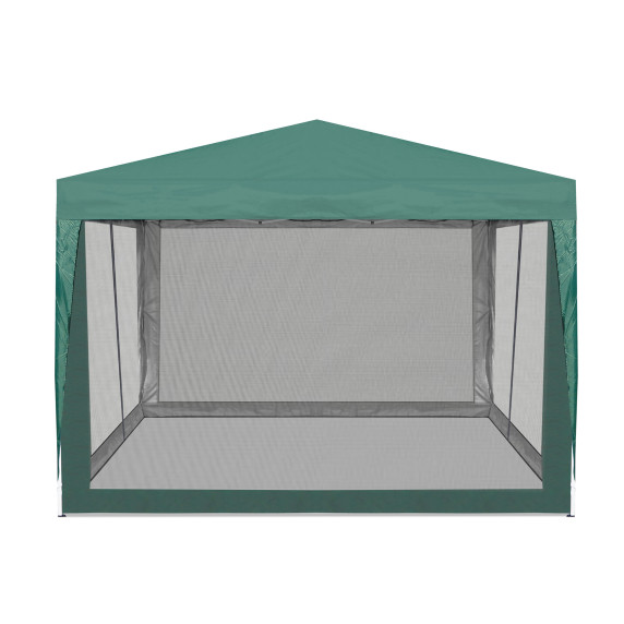 Kerti pavilon szúnyoghálóval 3 x 3 m AGA DS7013-GREEN - zöld