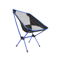 Horgász szék AGA DS714 blue base - Fekete/kék 